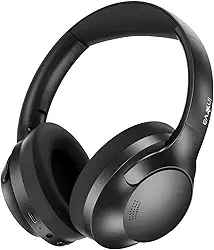 INAVA Fones de Ouvido Bluetooth 5.4 com Cancelamento de Ruído Ativo, Bateria com até 50 Horas de Duração, Áudio de Alta Resolução, Graves Profundos, Compatível com iPhone/Android