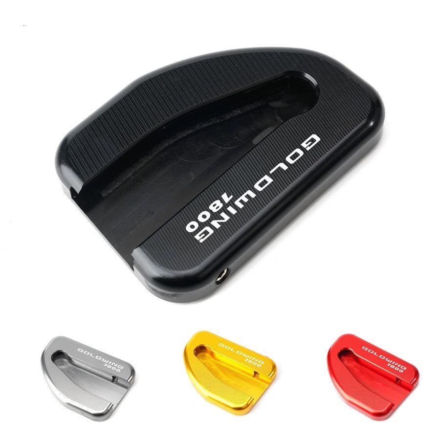 BTWENO CNC Moto Cavalletto Pad per Hon-da Goldwing 1800 2018-2019 GL1800 Goldwing 2002-2017 Nuova Moto CNC Supporto del Piede Piastra di Estensione Cavalletto Laterale Ingranditore