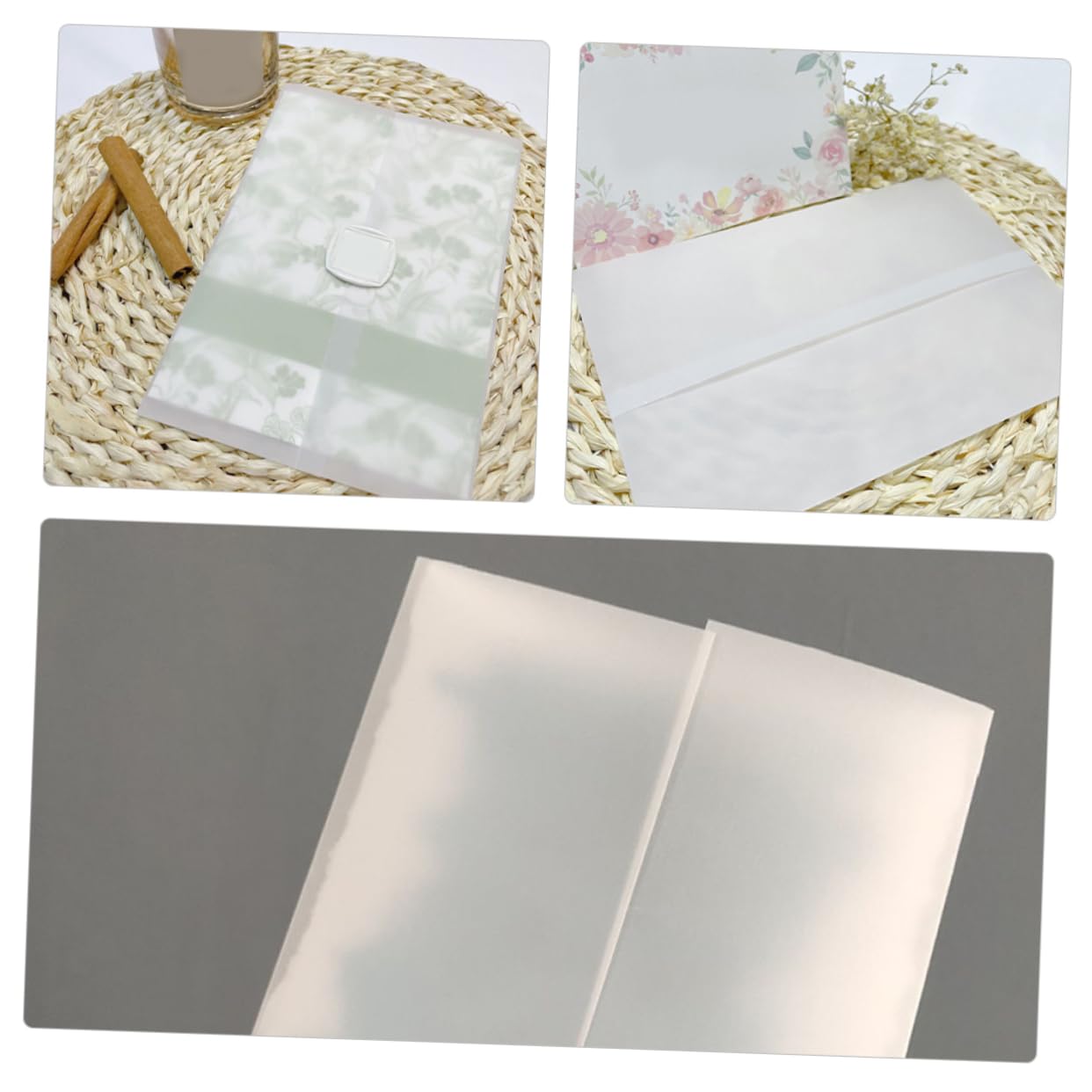 Angoily 100pezzi Buste Per Inviti Buste Decorative Per Matrimoni Compatte Piccole Per Biglietti Vuote Per Biglietti Accessori Per Festival Delicate Per Inviti Portatili Per Matrimoni