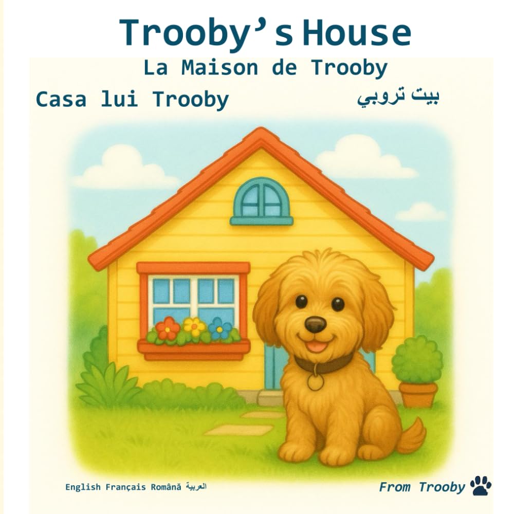Trooby's House: Learning English, French, Romanian, and Arabic with Trooby (Languages Fun with Trooby in English, French, Romanian, and Arabic)