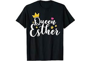 Happy Purim Costume Idea Queen Esther Hebrew Jewish Holiday "Mishloach Manot" Bag