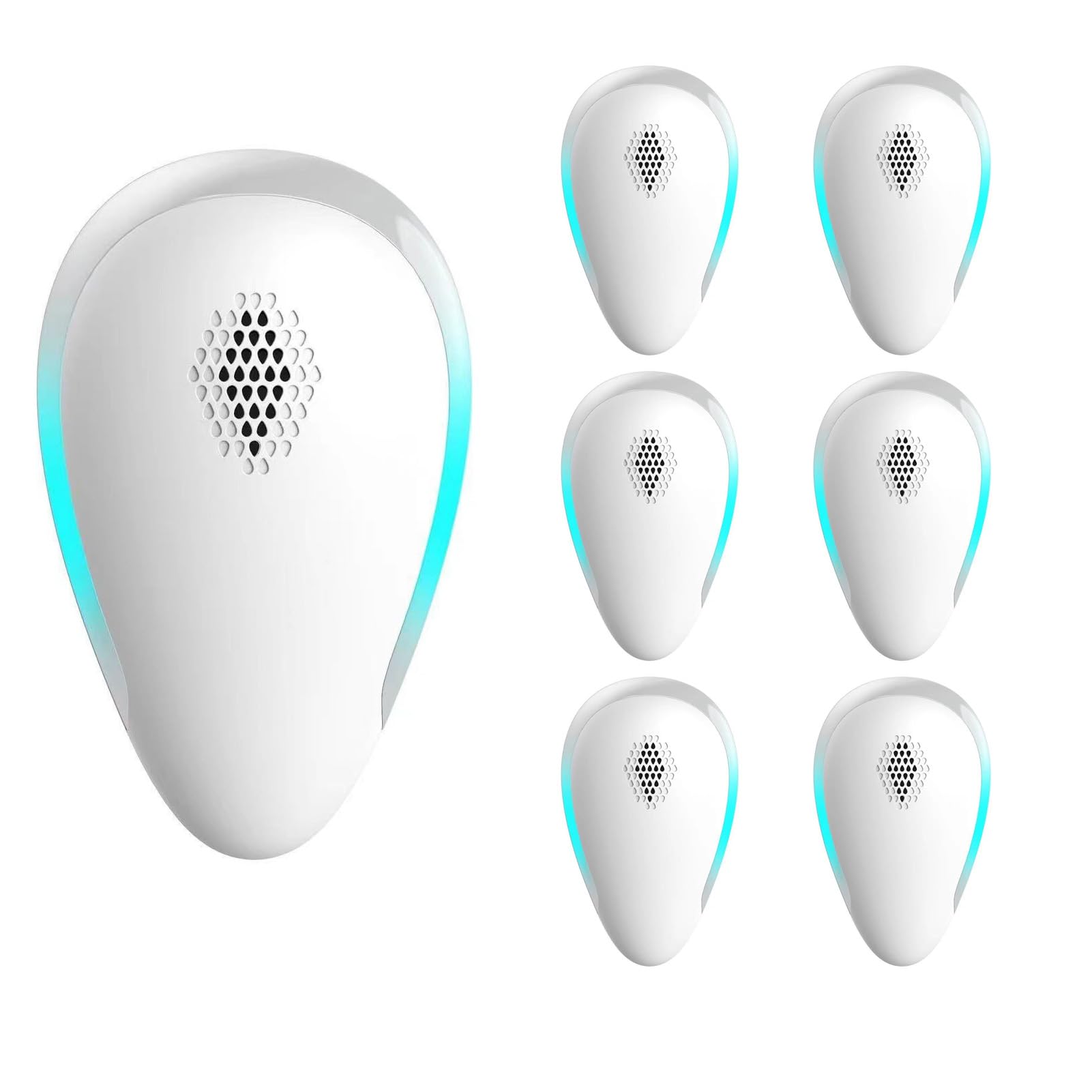 Ultrasonic Pest Repeller, 6 Pack Pest Repellent Ultrasonic Plug in, Insect Repellent Indoor Electronic Bug Repellent Plug in for Mosquitos, Ants, Roaches, Bug, Mouse