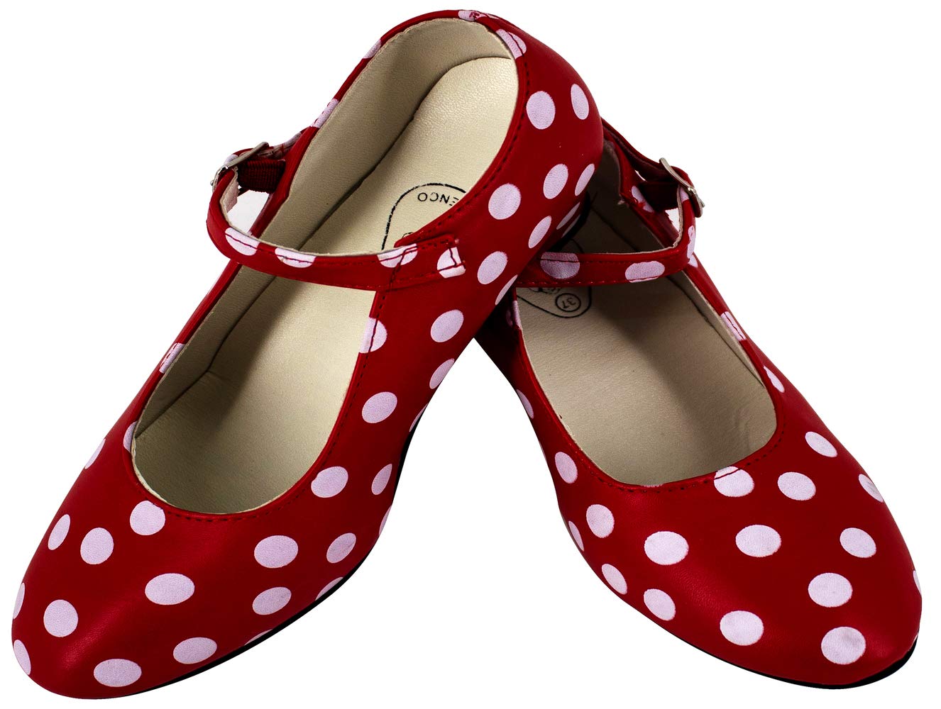 Gojoy shop- Zapato con Tacón de Danza Baile Flamenco o Sevillanas para Niña y Mujer, 5 Colores Disponibles — view 10