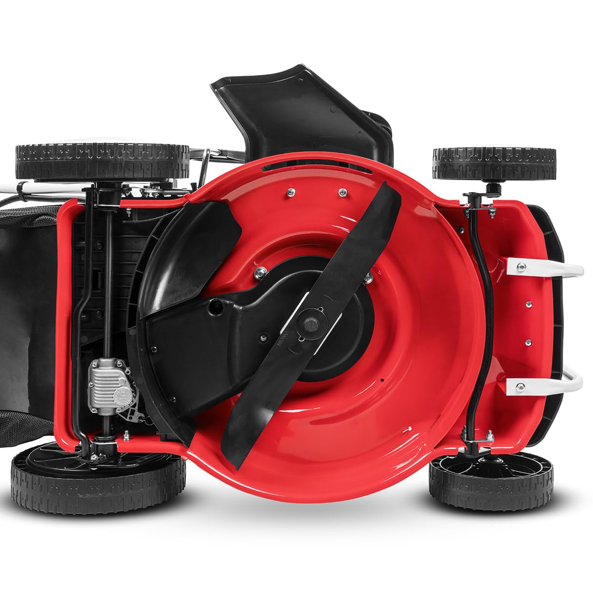 Cortacésped de Gasolina GLM770XE_A Autopropulsado Acero 150cc 4cv Arranque eléctrico, 7 Posiciones, Manillar Acolchado