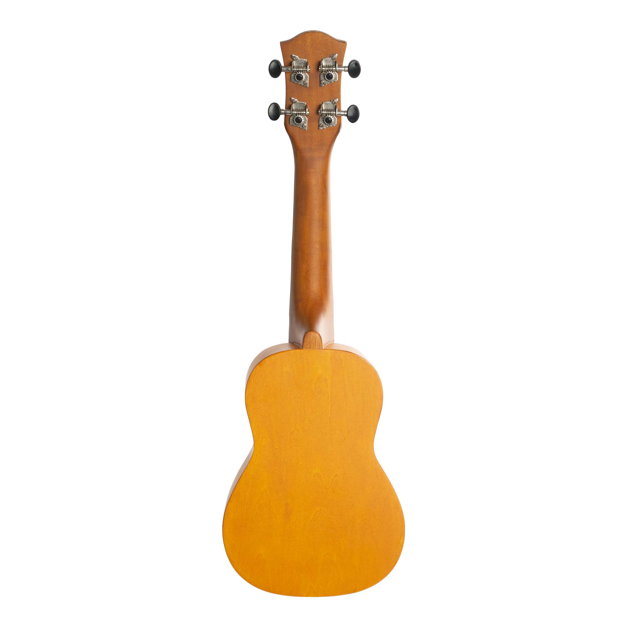 CASCHA Ukulele soprano giallo Bundle, piccola chitarra Hawaii per bambini e adulti, con ukulele, accordatore, borsa, 3 plettri e corde Aquila