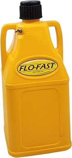 FLO-FAST Pro 7.5-Gallon Fluid Container, Portable, Durable, Made in USA – Marine, ATV, Automotive, Agriculture (Yellow)