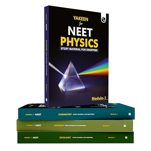 PW Yakeen for NEET - Droppers Study Material Physics, Chemistry, Botany &amp; Zoology