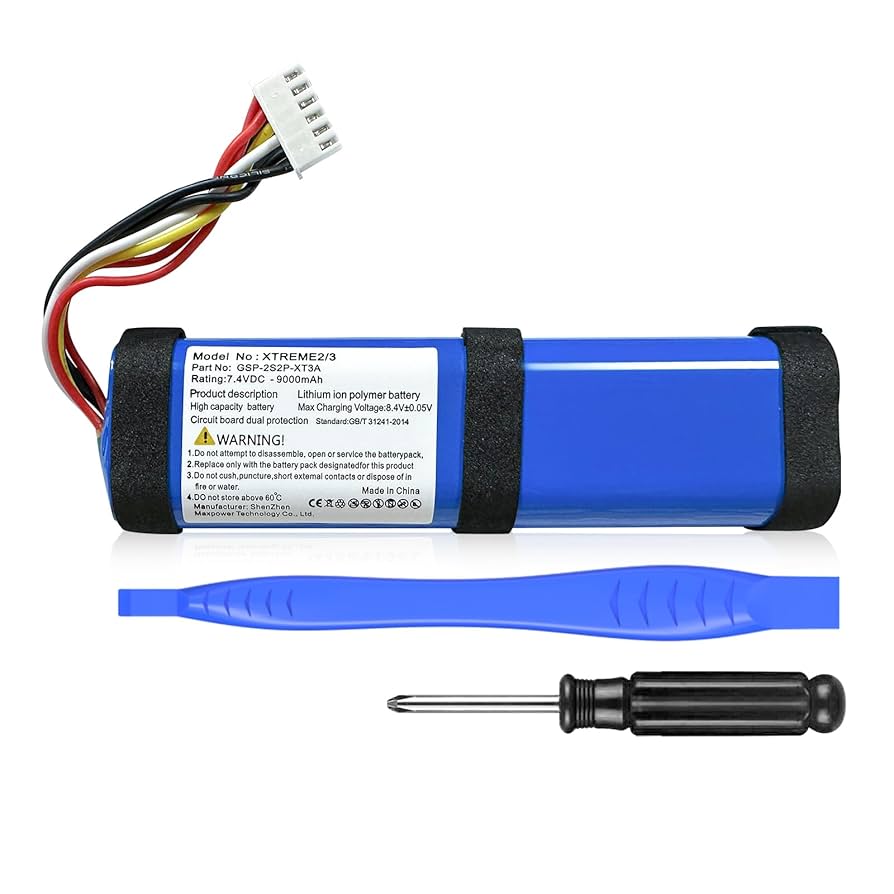 美品★JBL Xtreme 2 エクストリーム 新品バッテリー Amazon.com: 9000mAh Replacement Battery Compatible for JBL