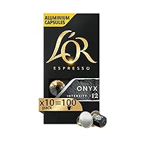 L'Or - Capsule Caffè Espresso Onyx - 100 Capsule in Alluminio