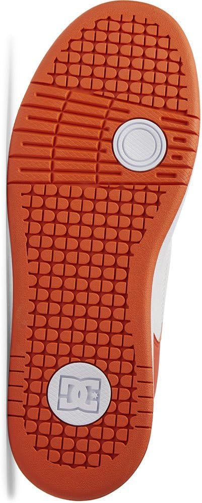 DC Shoes Manteca 4 SN Green, White Orange, 12 US
