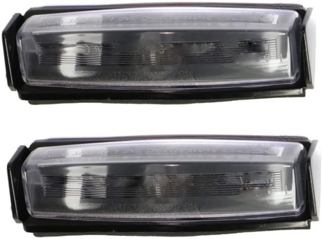 For Toyota Camry License Light Assembly 2007 08 09 2010 Pair Driver and Passenger Side w/Bulbs Tail Light DOT Certified For TO2870102