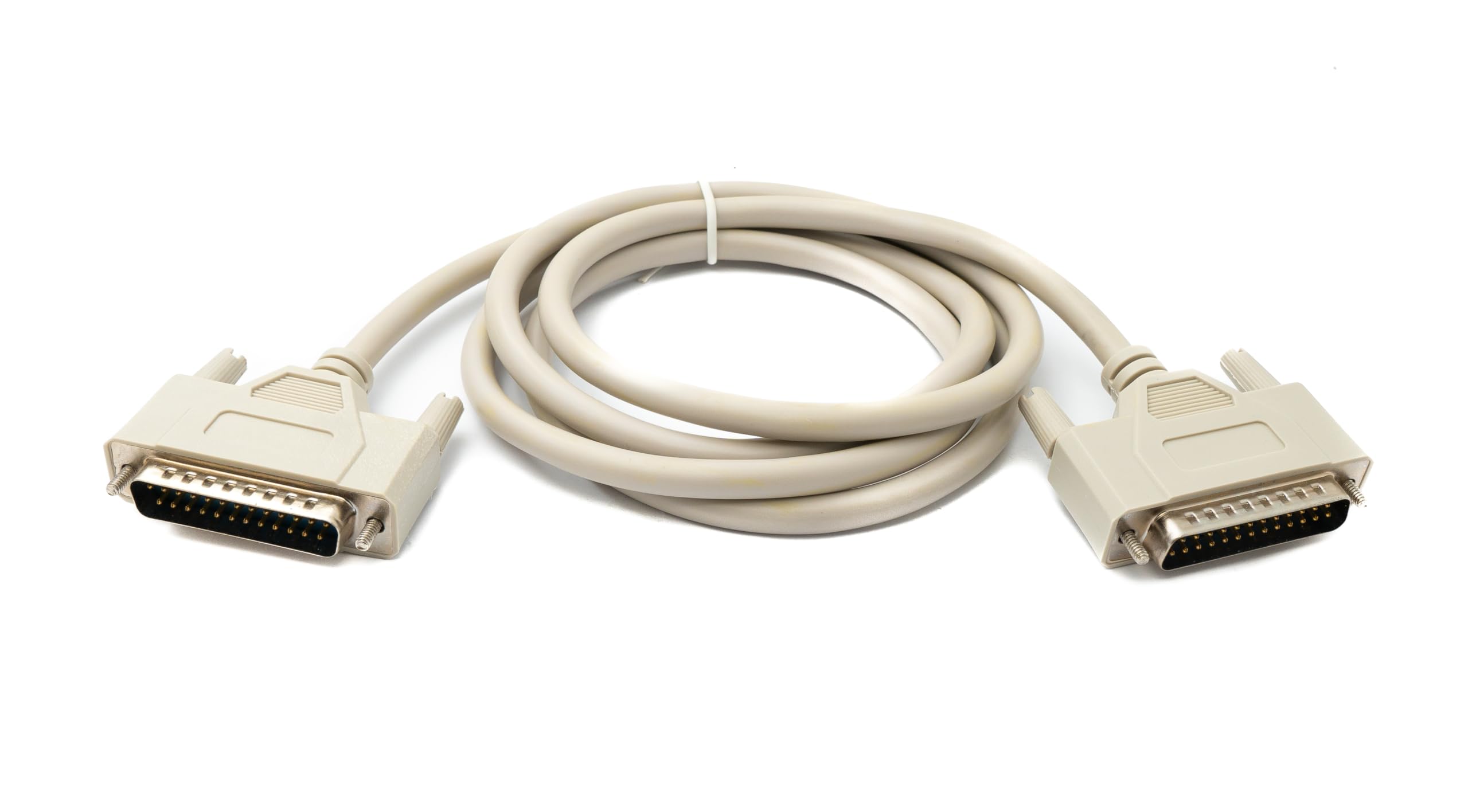 System-S D Sub - Cavo modem zero, 150 cm, 25 pin, maschio a maschio, adattatore RS530, colore: Grigio