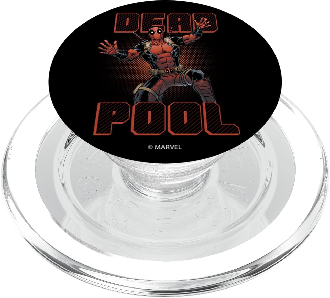 Marvel Deadpool All Hands Up PopSockets MagSafe PopGrip for iPhone