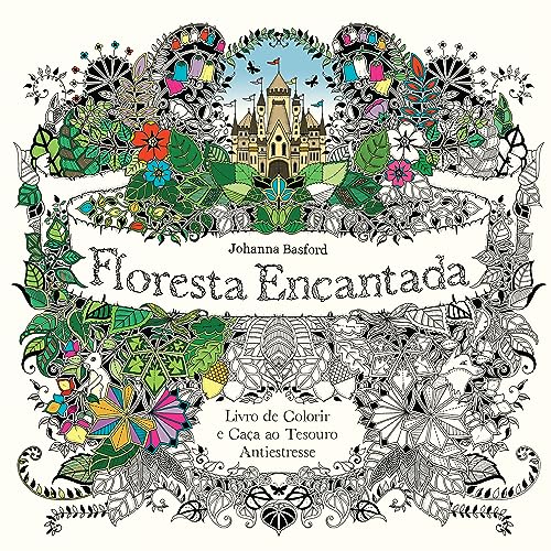 Livro de colorir: Floresta encantada