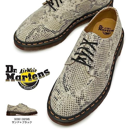 ドクターマーチン] 2046 パイソンプリントスエード 5ホールシューズ