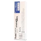 Pentel Refill Ink for BL60 EnerGel Liquid Gel Pen, 1.0mm, Metal Tip, Blue Ink, 1-Pack (LR10-C) – view 2