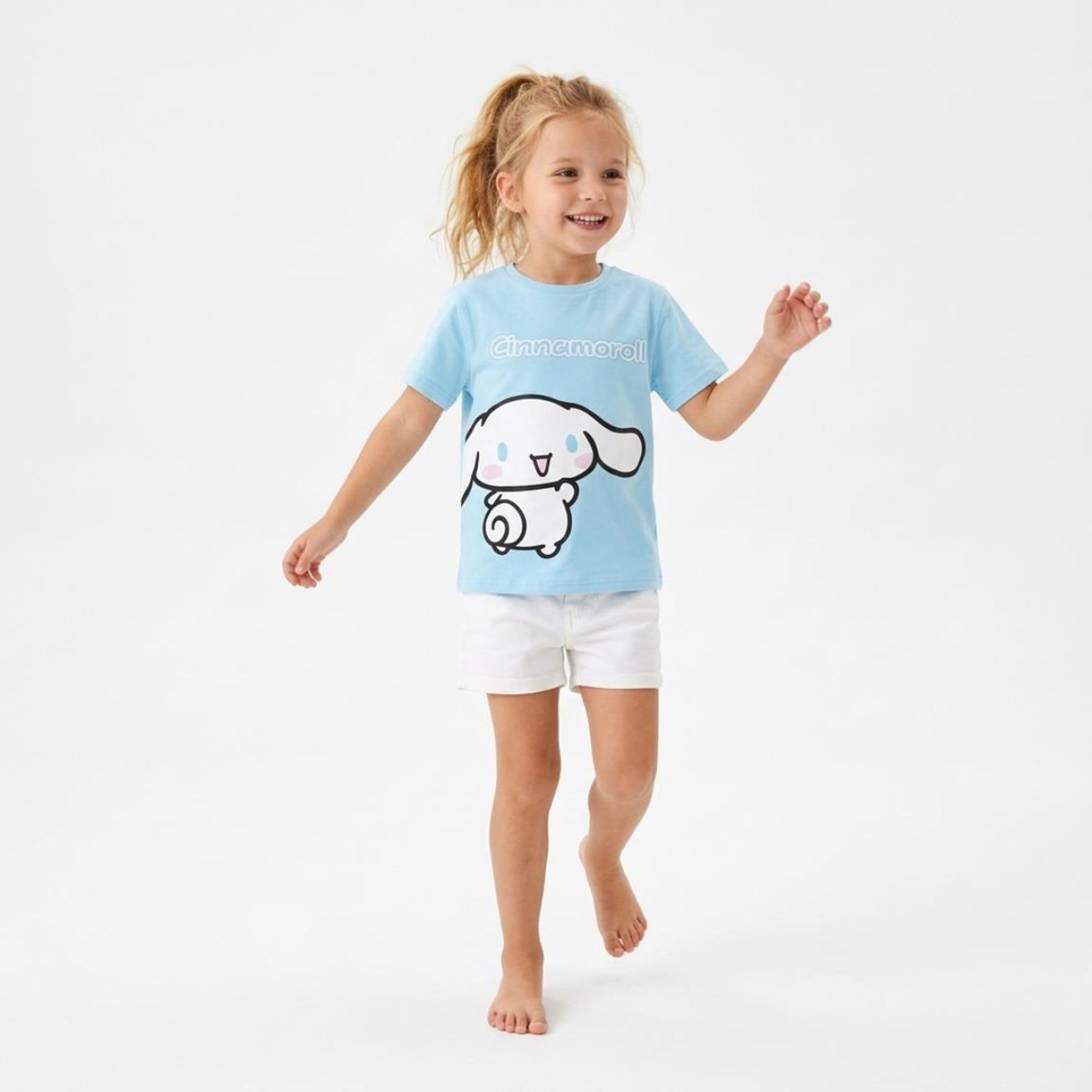Camiseta Hello Kitty Manga Corta para Niños y Niñas - Camiseta Infantil Transpirable, Suave y Cómoda, Ropa para Verano, Uso Diario y Excursiones — view 2