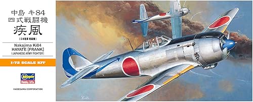 Miniatura 2 de Hasegawa Nakajima Ki84 Hayate (Frank) (Modelo de plástico) 1/72 Air Plane A4