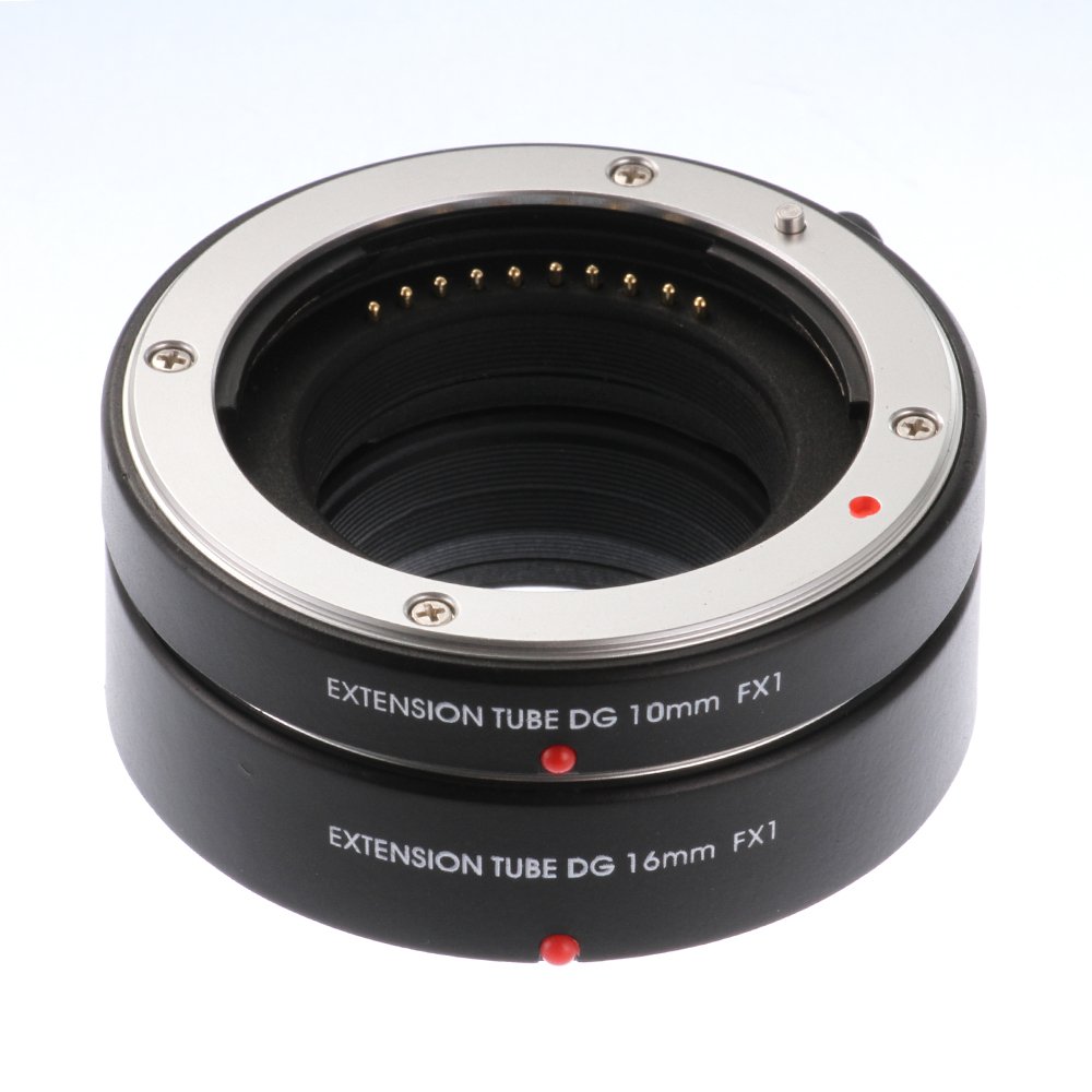 Ruili Autofokus Lot d'anneaux d'extension macro pour Fujifilm FX X-H1 X-E3 X-T10 X-T1 X-T2 X-T20 X-Pro1 X-Pro2 X-M1 X-A1 X-A2 X-A3 X-A5 X-A10 X-A20 X-E1 X-E2S 10 X-E2S