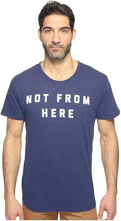 Amazon | (オルタナティヴ) Alternative メンズ トップス Tシャツ Washed Slub Postgame Crew ...