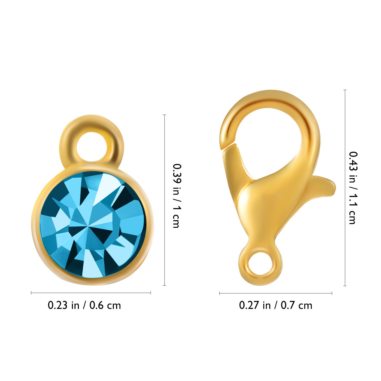 Operitacx 192 Pezzi Charms Gioiello Fai da Te per Bracciali e Orecchini | Lega Resistente alla Ruggine, Uso Versatile per Creazioni, Accessori Gioielli, Materiale per Bigiotteria