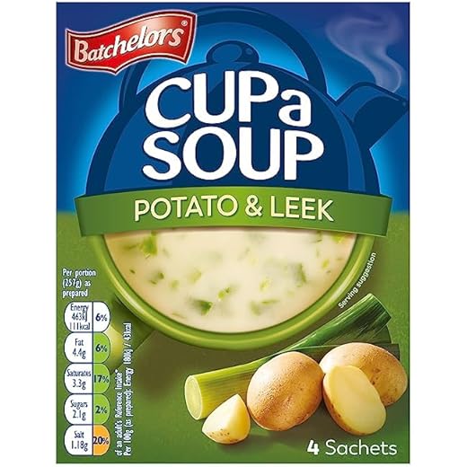Batchelors Cup A Soup Potato & Leek, 107 g