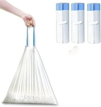 Smart Cat Toilet Gathered Garbage Bag Set of 3 (3 X 15 Pieces, 46 X 50 Mm)