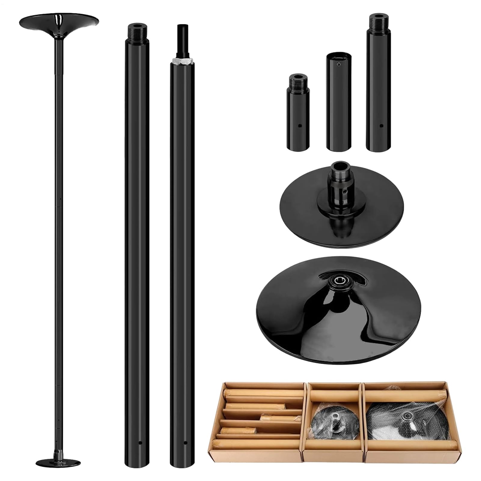 Dancing Pole for Home,Removable 45mm Stripping Pole with Extension | Adjustable Dancing Equipment for Pub Bedroom Studio Fitness