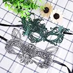 SIQUK 20 Pieces Lace Masquerade Mask Women Venetian Masks - Image 4