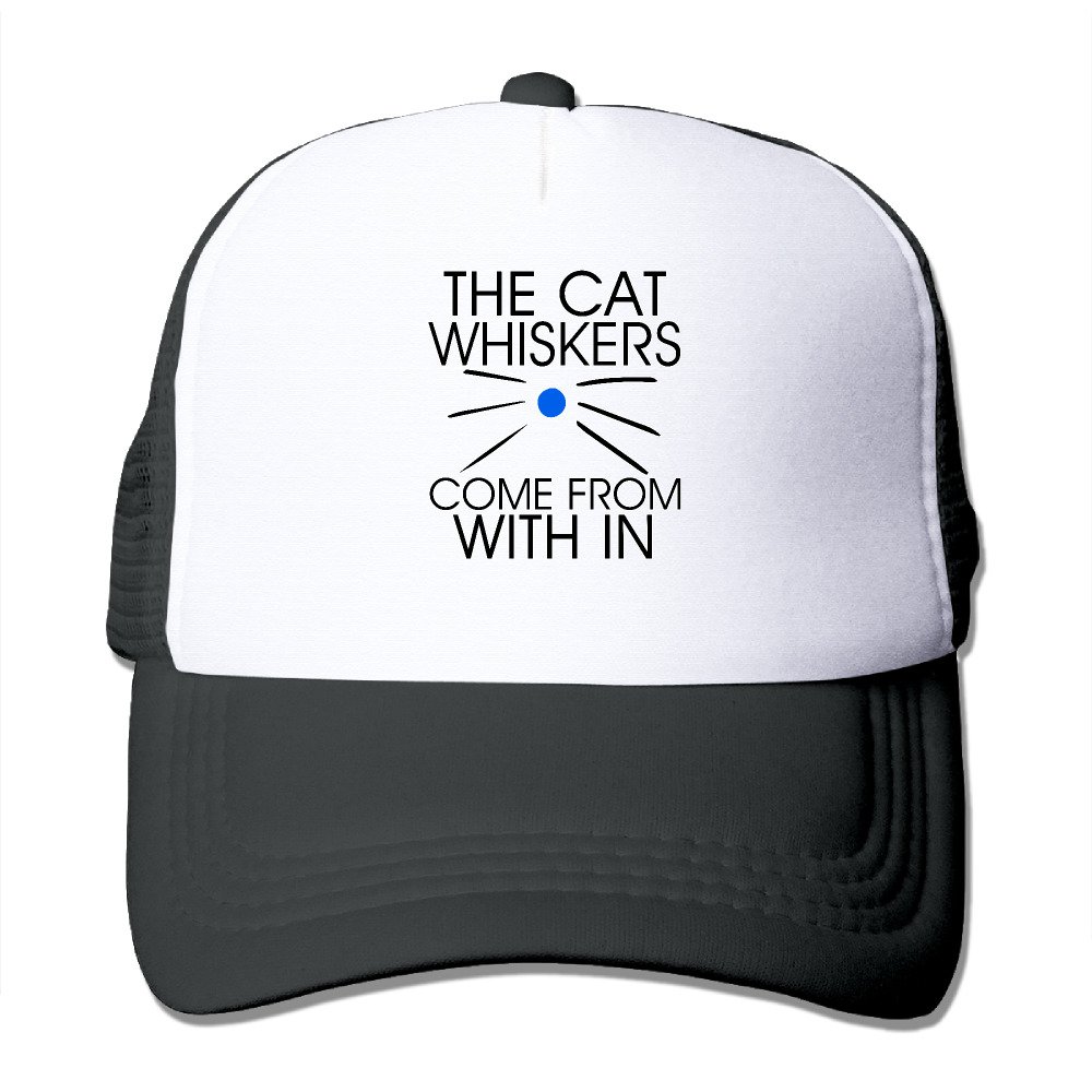 T-Ukco Black Dan And Phil Bassball Cap Trucker Hat With Mesh Caps