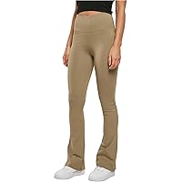 Urban Classics Leggings da Donna in Cotone Organico Elasticizzato Pantaloni da Yoga