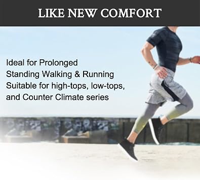 Endoto Insoles for Converse Lunarlon Replacement Inserts Soles