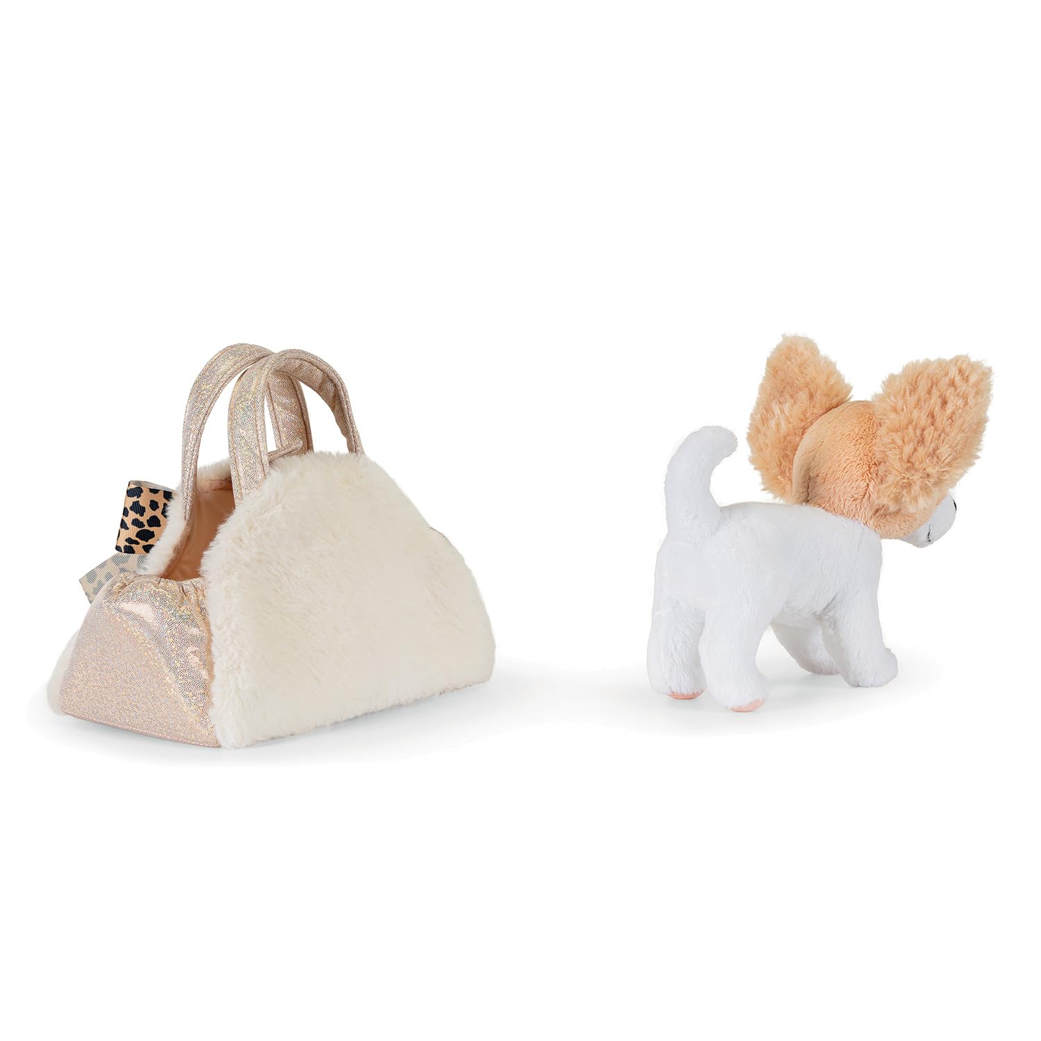 Trudi Cane Animalier Fashion Bag | Animali peluche idea regalo | 17x20x11 cm taglia XS | Fashion pets | modello 56080
