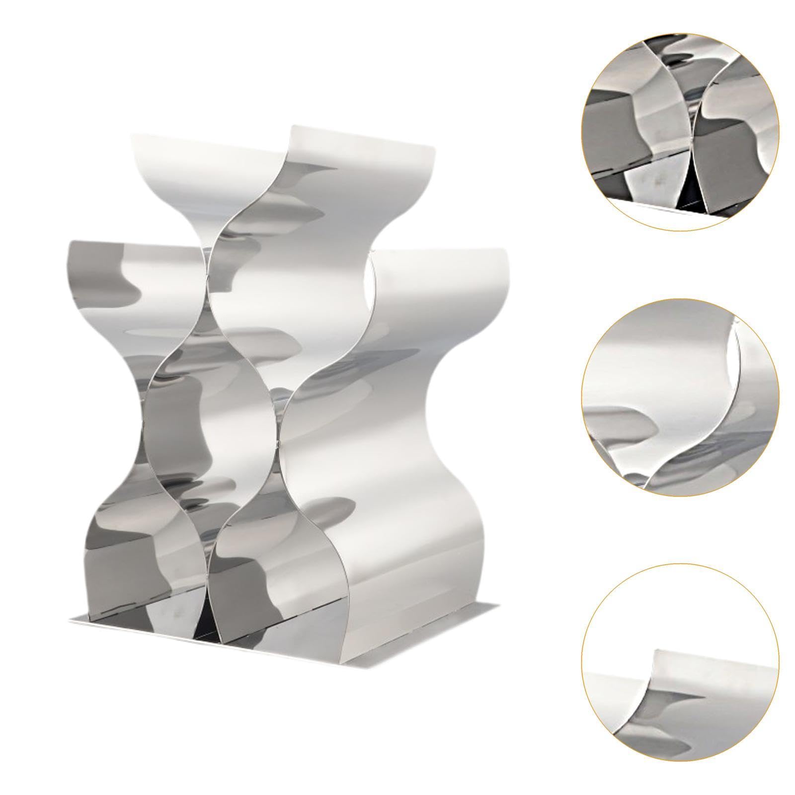 Soporte para botellas de vino, soporte para vino, almacenamiento de vino, organizador moderno, botellero para escritorio, restaurante, armario, estantería