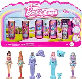 Barbie Mini BarbieLand Boneca Pacote Mini Reveal para crianças a partir de 4 anos