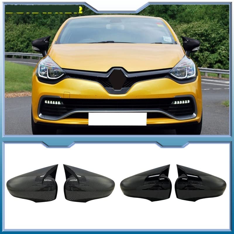 YuZong Specchietto Retrovisore Auto Calotta per Kadjar 2016-2018,Calotta Specchio Laterale Copri Retrovisori Tappo Ricambio,I-White Left
