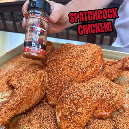 Image of Gourmet Cajun Seasoning | No Artificial Flavors, No MSG added | Premium Cajun Rub for Chicken, Fish, Shrimp and Pork | Runnin Wild Foods, 6.7 ounces