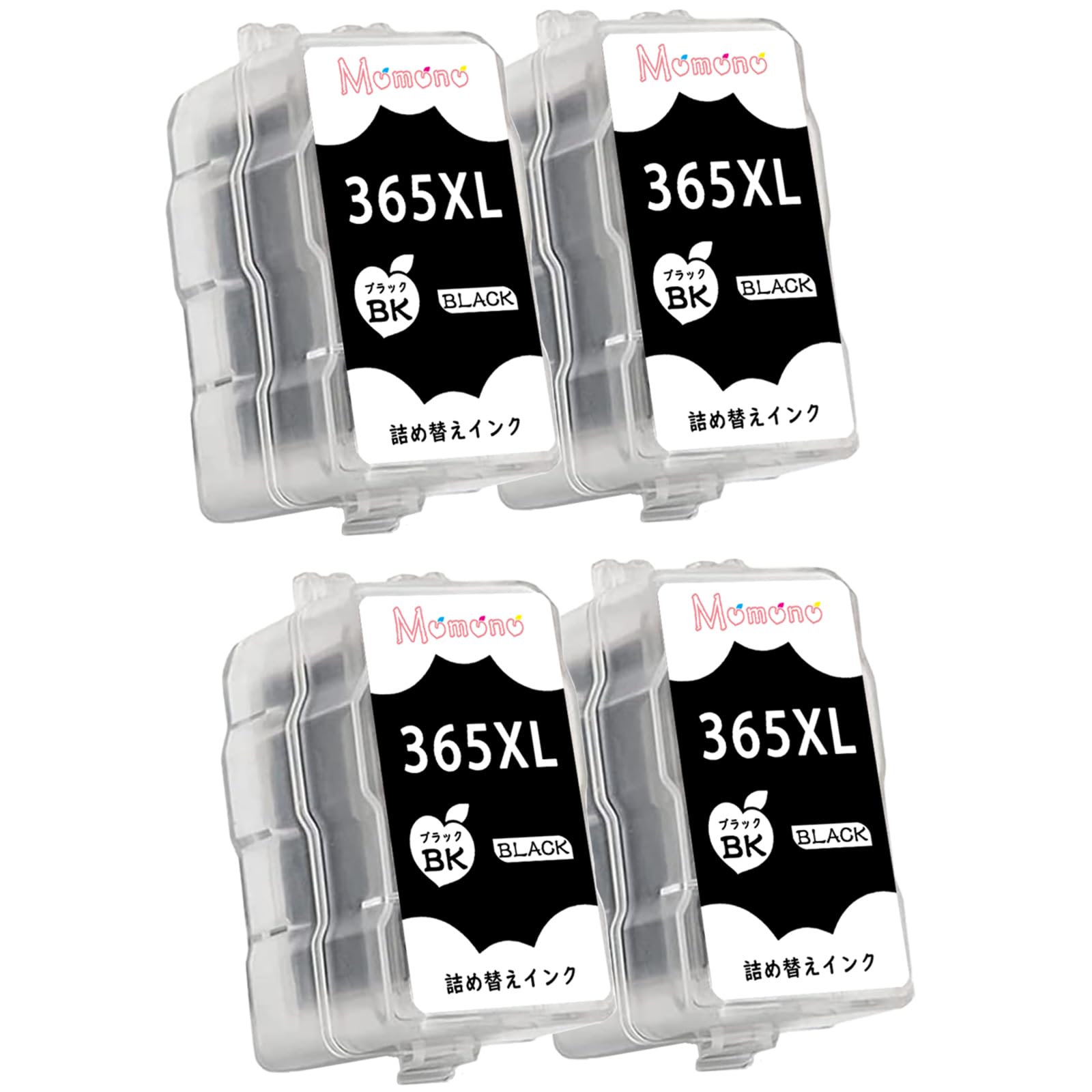 プリンターインク専用　365xl 4つ Amazon.co.jp: 【Momono】BC-365XL BC-366XL 詰め替え 補充