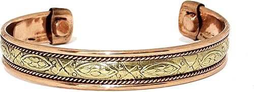 Miniatura 5 de Pulsera magnética de cobre puro terapia de cobre eficaz y natural para mujeres y hombres