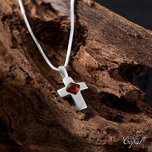 Copal Donne Catena Ambra Argento sterling 925