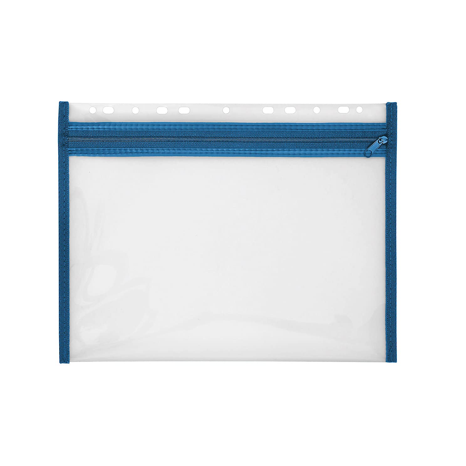 VELOFLEX 4354050 Reißverschluss-Dokumentenhülle zum Abheften, blau, VELOBAG XS (230 x 310 mm)