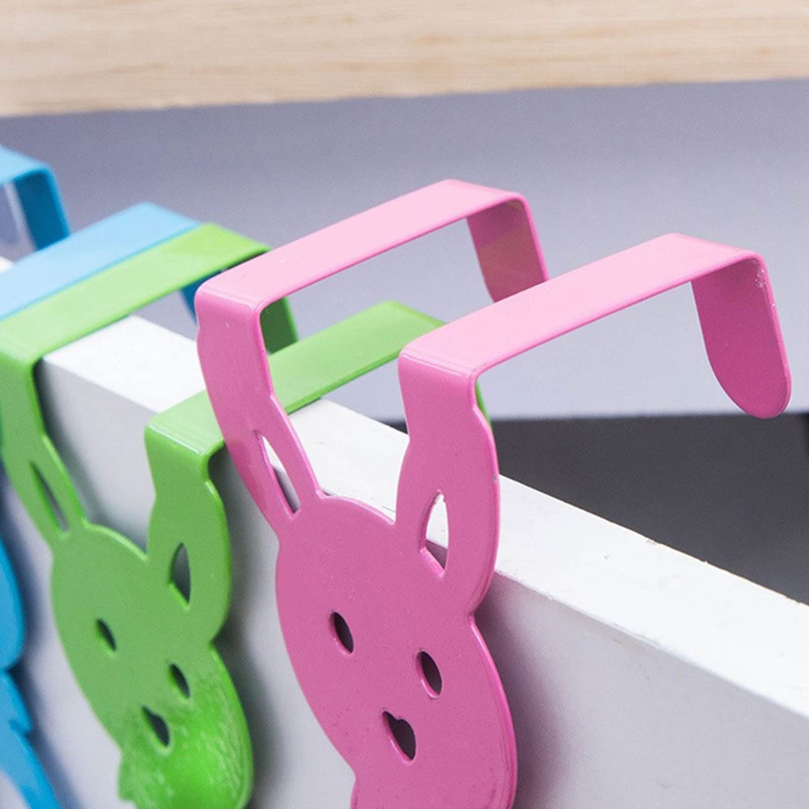 Toughook Mini ganci da parete, per appendere borse, cappelli e cappotti, per scuole, casa e lavoro, confezione da 5 pezzi, colori arcobaleno assortiti