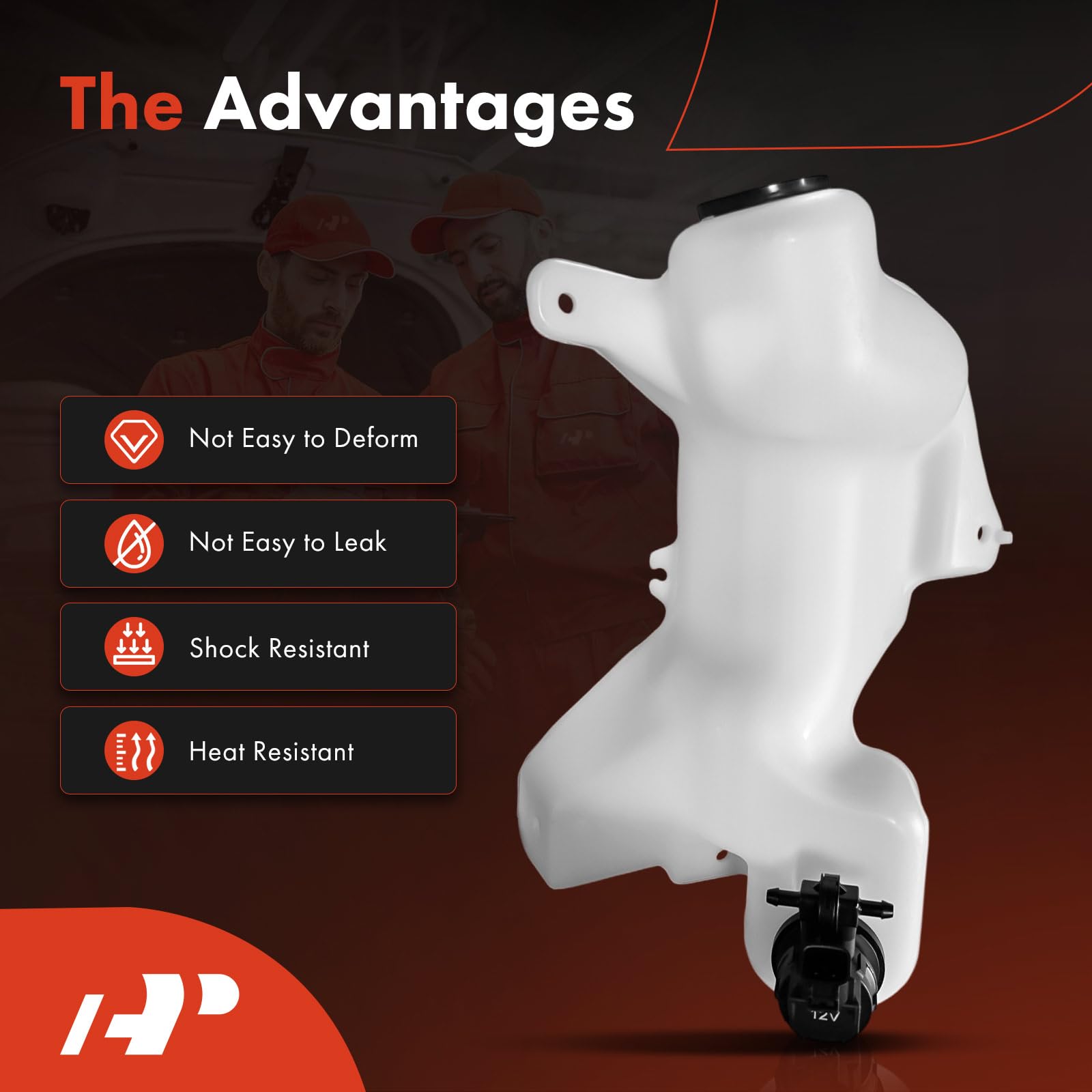 A-Premium Windshield Washer Tank For Honda HR-V 2016-2022 - Complete Assembly With Pump, Cap & Sensor - View #7