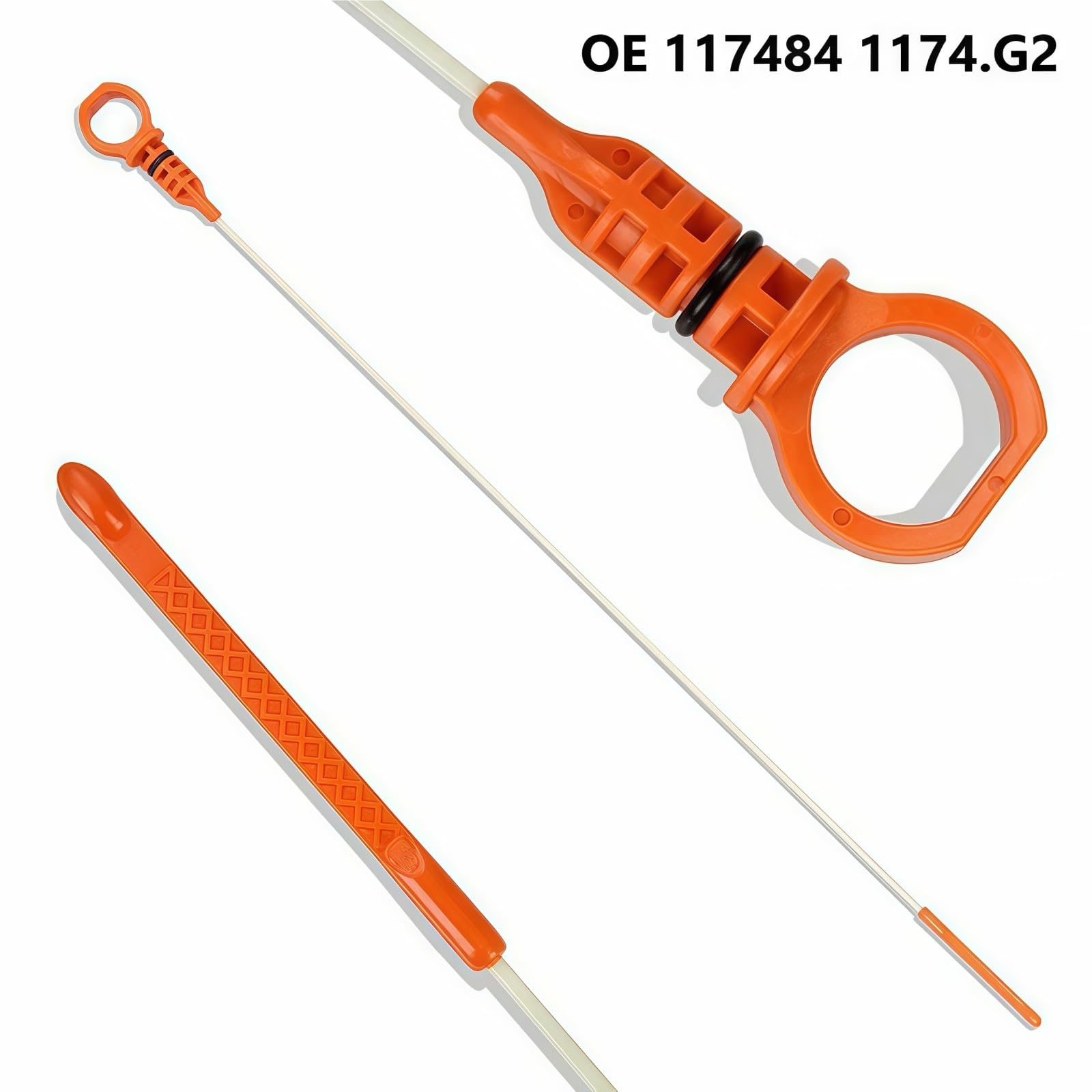 Asta di Livello Olio Motore per Peugeot 1007 206 207 307 308 3008 - Ricambio per Asta di Livello Olio Motore Auto 1174G2