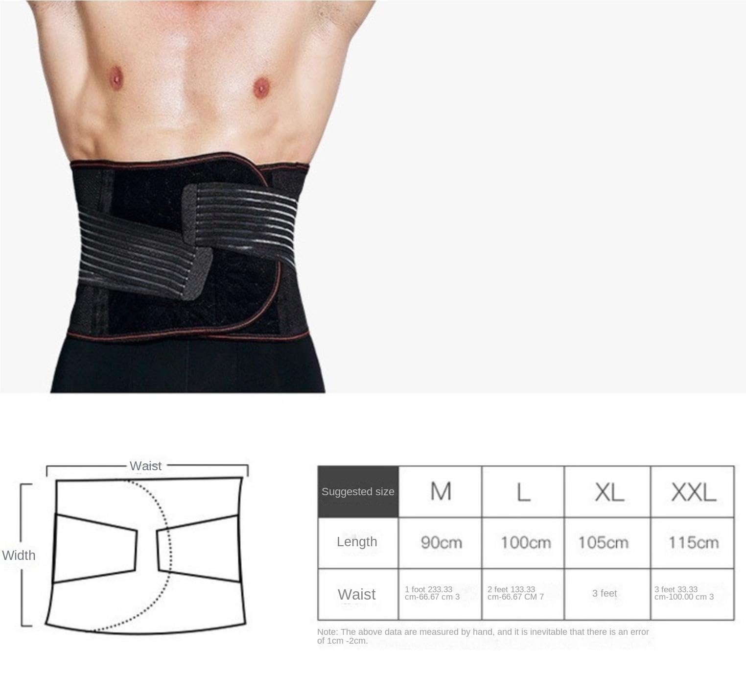Ceinture de Sudation Ceinture Amincissante Pour Perte De Poids, Ceinture Abdominale, Ceinture De Sport Ceinture Abdominale