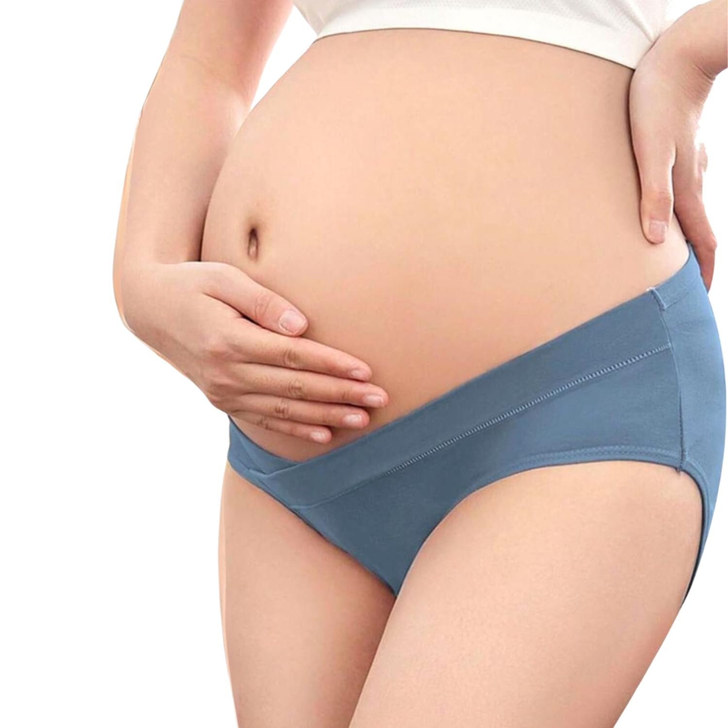 Fashiol Women's Maternity Pants Pregnancy Activewear Jegging Sweatpants Over The Belly Stretchy Pregnancy Ladies Legging - Pack of 1-image-36