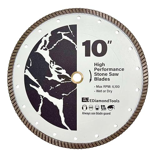 Miniatura 29 de Hojas de sierra de diamante de alto rendimiento de 7" para granito, cuarzo y otras piedras de ingeniería, eje de 7/8"-5/8" Hoja de piedra,Hoja