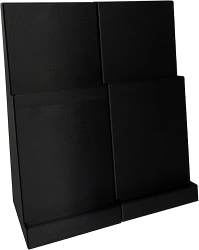 Miniatura 2 de EnderToys Losa de tarjetas graduadas de 2 niveles para estadios (paquete de 2), compatible con PSA, Beckett y CGC, soporte para tarjetas