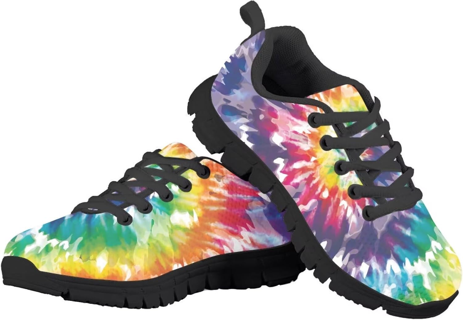 Funnydude Cute Print Girls Tennis Shoes Kid Comfortable Walking Shoes Lightweight Sneakers