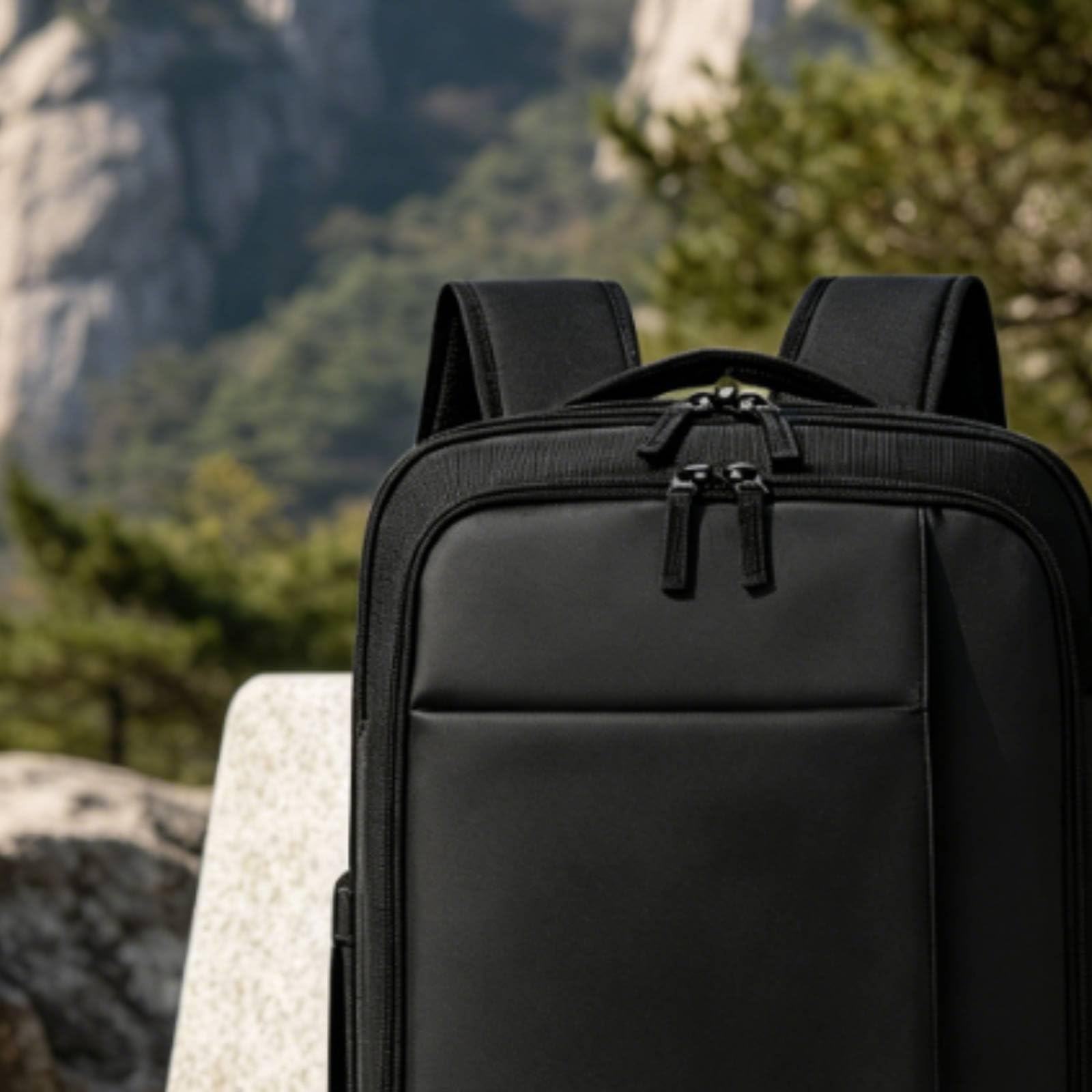 rockible Zaino da Viaggio con Scomparto Scarpe Borsa Sportiva Borsone Palestra Zaino Duffel Poliestere con Apertura Ampia E Tasca Calzature Adatto a Palestra, Beige, Cachi Chiaro